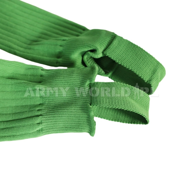 Getry / Skarpety Piłkarskie Bundeswehr Jasnozielone Oryginał Nowe 