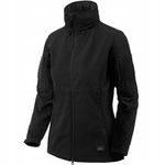 Women's Jacket Helikon-Tex Gunfighter Shark Skin Windblocker Black (KU-GUW-FM-01)