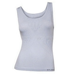 Women's Top With Wide Straps AERATE Brubeck Grey