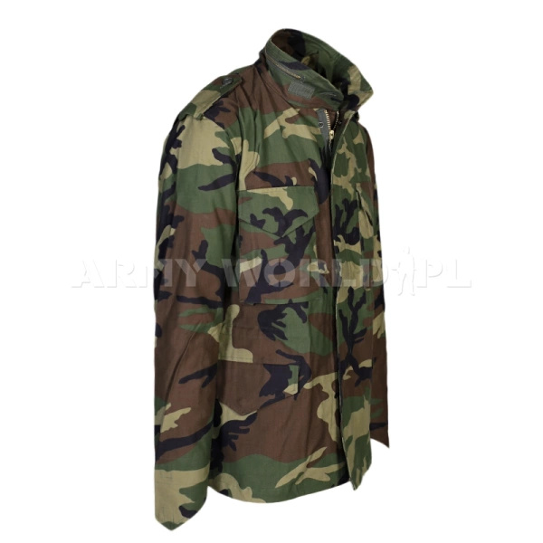 Military Field Jacket Model M65 Woodland Nyco  Mil-Tec TESSAR.INC
