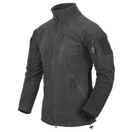 Military Fleece Jacket Helikon Alpha Tactical Shadow Grey (BL-ALT-FG-35)