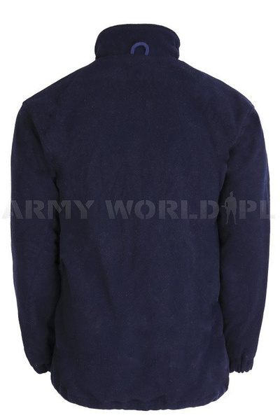 Fleece Jacket SIOEN Nevy Blue Genuine Military Surplus Used