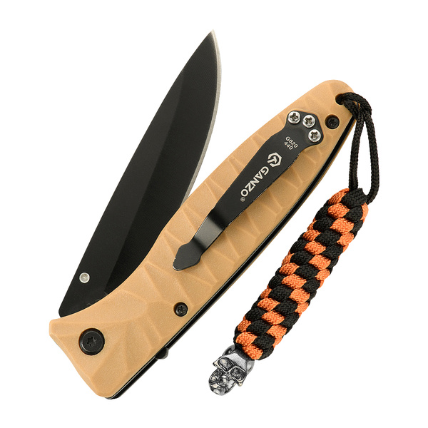 Temblak Helix Skull M-Tac Black/Orange (10283235)