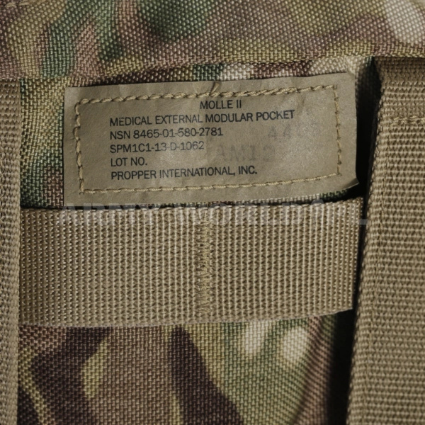 US Army Medical Pouch Multicam Original Used