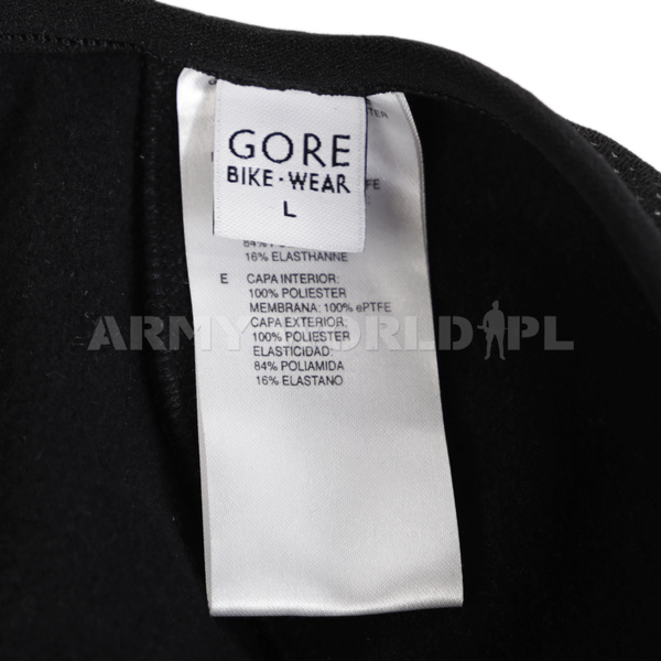 Czapka SOFTSHELL Windstopper GORE Czarna Demobil BDB