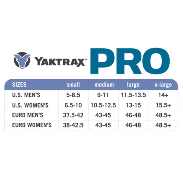 Raczki Yaktrax Pro Czarne 