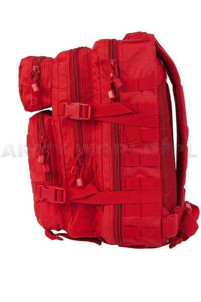 Plecak Model US Assault Pack SM (20l) Mil-tec Czerwony Dla Służb Medycznych Nowy Powystawowy