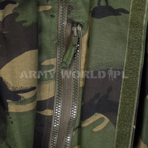 Kurtka Wojskowa Wodoodporna Brytyjska LINER DPM Woodland Gore-Tex M2 Oryginał Demobil BDB