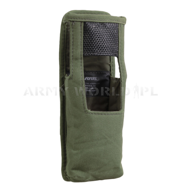 Dutch Bag / Pouch For Radio MOLLE Harris Olive Original Used II Quality