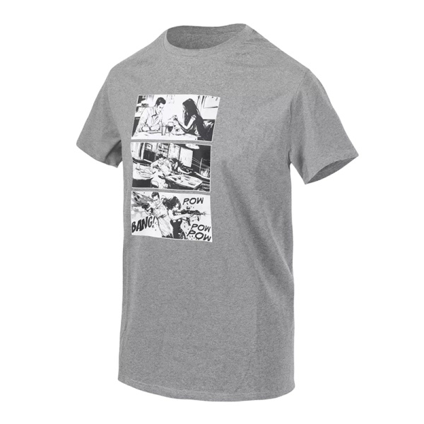 T-Shirt Combat Date Helikon-Tex Mid Grey Melange (TS-CBT-CO-2M)