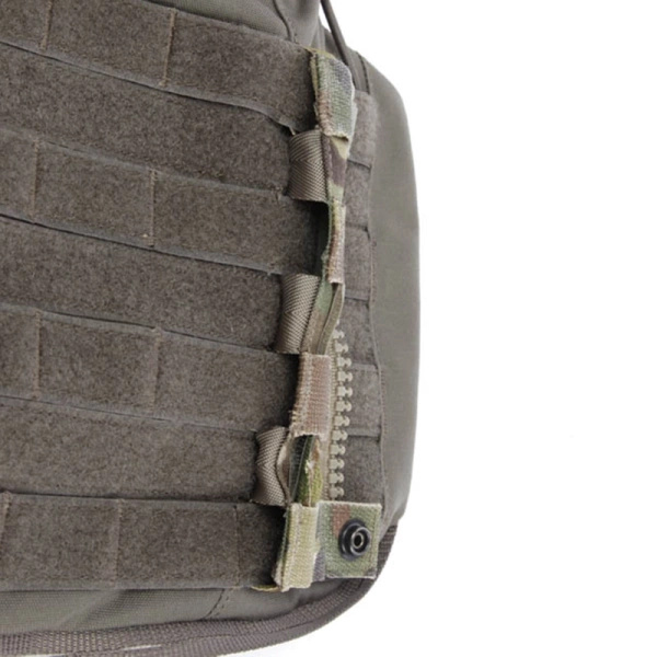 Zestaw Zamków Mocujących Do Kamizelki Squeeze Zipper Closure Snigel Ral 7013