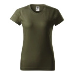 T-shirt Damski Basic 134 Malfini Militarny