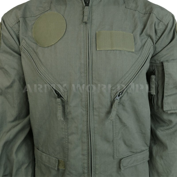 Flame Retardant Pilot's Suit Dutch KPU Olive Original Used