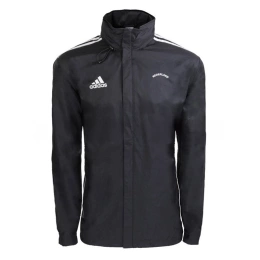 Kurtka Sportowa Przeciwdeszczowa ADIDAS Czarna Oryginał Demobil DB