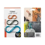 Set Of Three Carabiners Aluminum Combo S-Biner Set #2 #3 #4 Nite Ize Colorful