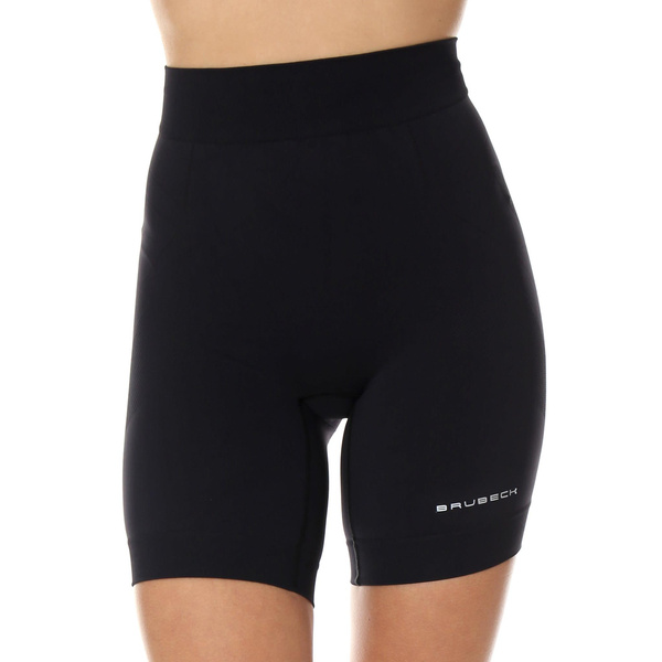 Spodnie Damskie Do Biegania Running Force 1/2 Brubeck Czarne (LB1045W)