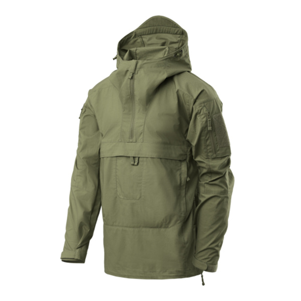 Kangurka Anorak Tracer Polycotton Stretch Ripstop Helikon-Tex Olive Green (KU-TRR-SP-02)