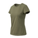 Women's T-shirt Organic Cotton Slim Helikon-Tex Olive Green (TS-TSW-OS-02)