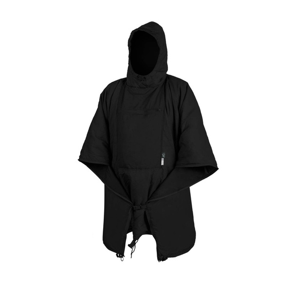 Peleryna / Poncho Swagman Roll Helikon-Tex Czarne (PO-SMR-NL-01)