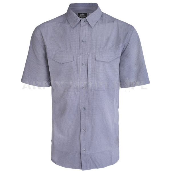 Tactical Shirt Defender Mk2 Ultralight Short Sleeve Helikon-Tex Misty Blue (KO-DUS-AP-88)