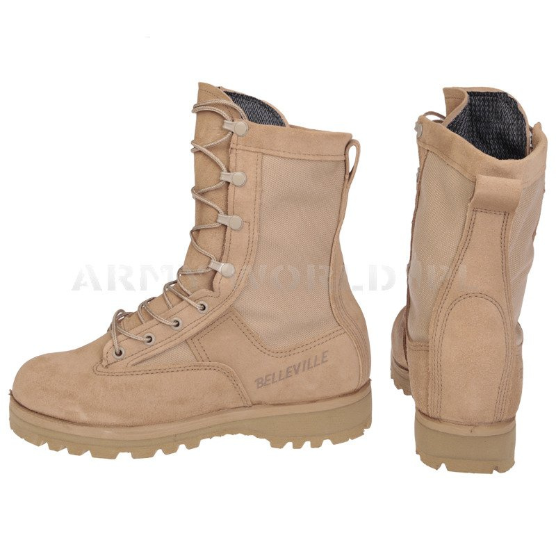 Buty Pustynne TWA Army Combat Boot Temperate Weather Belleville Desert Oryginał Nowe OBUWIE