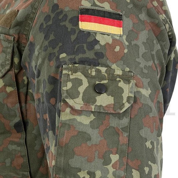 Military Tropical Shirt Kosovo Bundeswehr Original Used - Set Of 10 Pieces