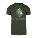 T-shirt Bawełniany FNT Las Tagart Green