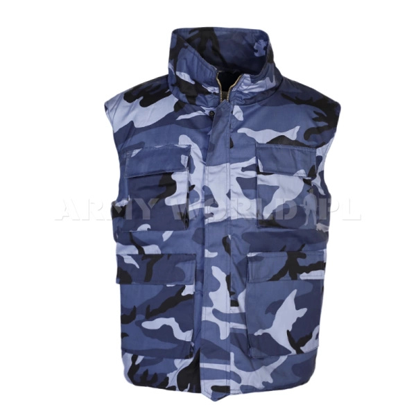 Bezrękawnik USMC M89 Fostex Sky Blue Powystawowy