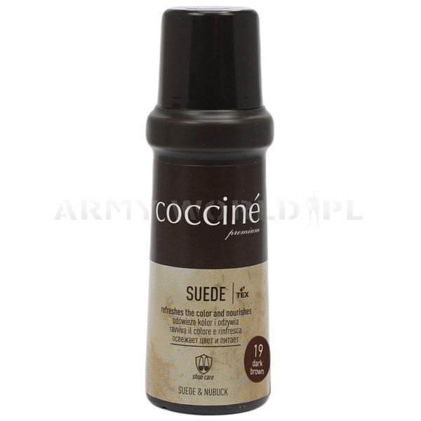 Preparat Pielęgnujący Zamsz I Nubuk SUEDE Coccine 75 ml Czarny