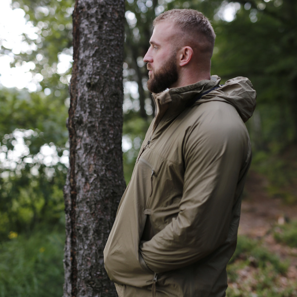 Kangurka Brytyjska Kurtka Softshell Lightweight Thermal PCS Olive Demobil II Gatunek