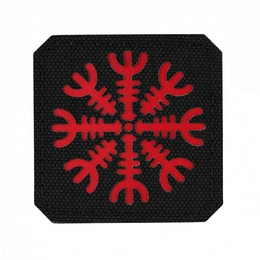 Helmet of Terror Laser Cut Patch M-Tac Black/Red (51220233)