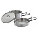 Zestaw Naczyń Coleman Stainless Steel Trekking Kit