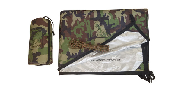 Waterproof Rescue Tarpaulin With Thermo Insulation Thermo-Tarp 4x3 m Bushmen Camo New  (BU THTARP 4x3 cam)