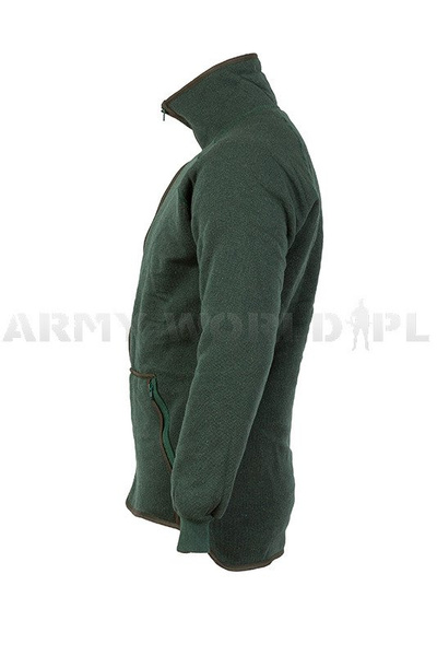 Military Dutch Woolen Fleece Jacket Original Used - Set Of 5 Pieces