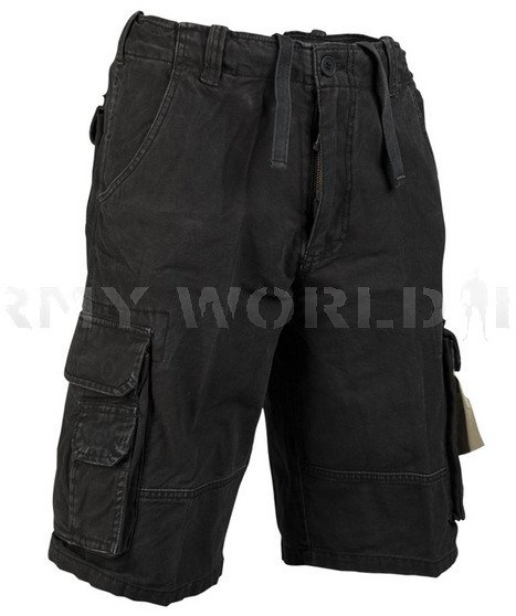 Bermuda Shorts Aviator Mil-tec Shorts Black 