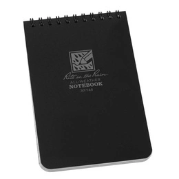 All-Weather Notebook Rite in the Rain 4 x 6" N°746 Black New