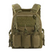 Kamizelka Taktyczna Plate Carrier Cuirass QRS M-tac Ranger Green (10156023)