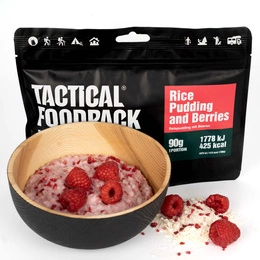 Liofilizowany Pudding Ryżowy Z Malinami 90g Tactical Foodpack