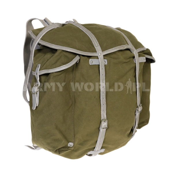 Plecak Wojskowy Norweski Z Metalowym Stelażem 45L Olive Oryginał Demobil DB