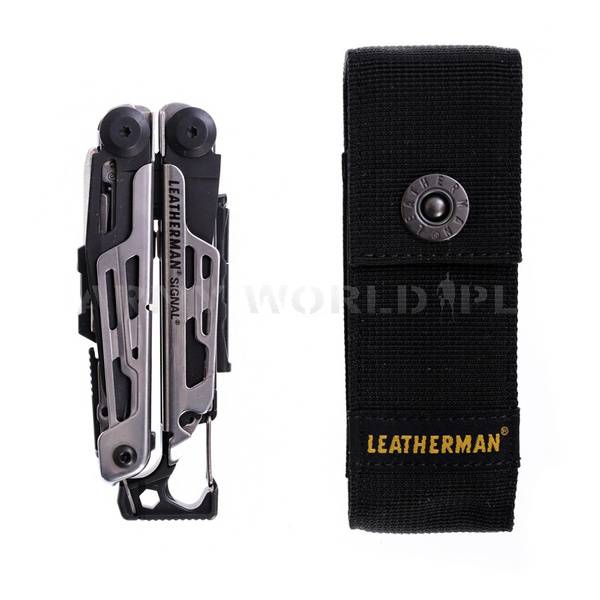 Multitool Leatherman® Signal  Stainless Steel & Black Oxide (832625) 