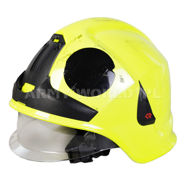 Kask Ochronny Rosenbauer Heros - Xtreme Żółty Oryginał Demobil BDB