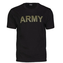T-shirt ARMY Mil-tec Czarny (11063002)	