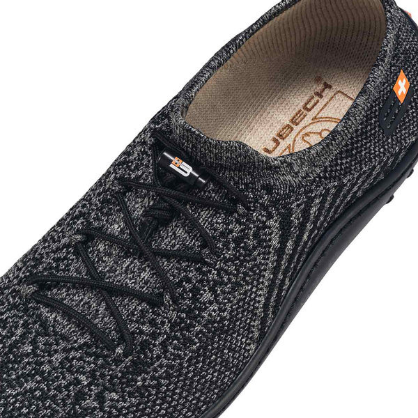 Buty Damskie Barefoot Merino Brubeck Grafitowo / Czarne (SH5004W)