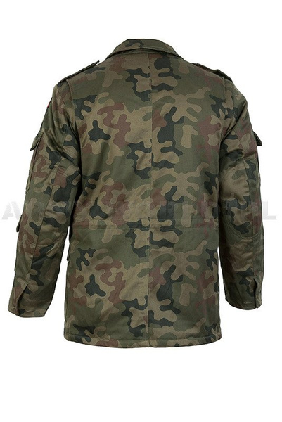 Military Polish Jacket 130/MON Camouflage WZ93 Genuine Military Surplus -  Set of 10 Pieces 