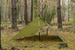 Tarpaulin Solo 2,6 x 2,6 m Lesovik Crocodile Green