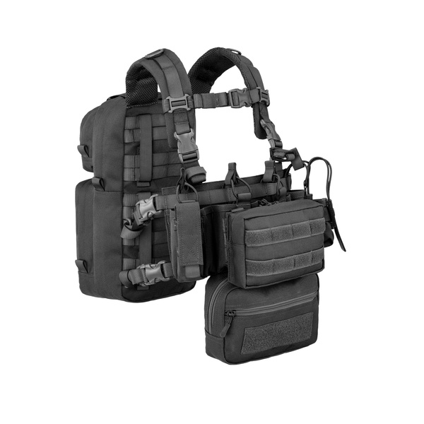 Kamizelka Taktyczna Combo Mini Chest Rig 1000D Poly Molle Outac Multicamo (OT-RC202)
