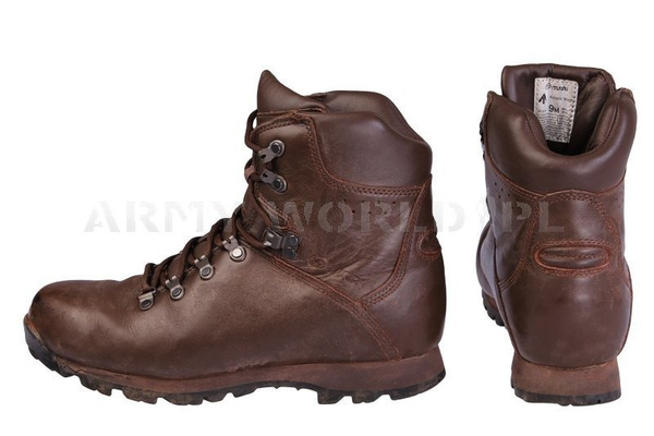 Buty Wojskowe Skórzane ITURRI Patrol Boot Brązowe Oryginał Demobil DB