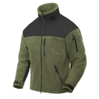 olive green || black