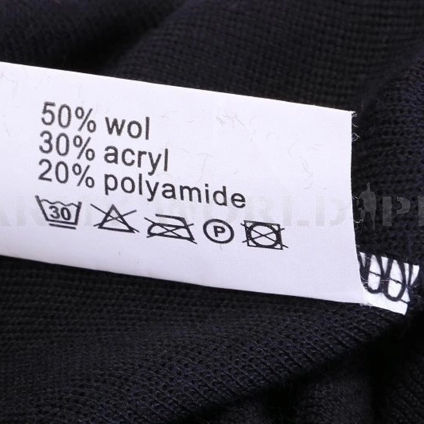 Sweter Holenderski 50% Wełna Granatowy Oryginał Demobil II Gatunek 