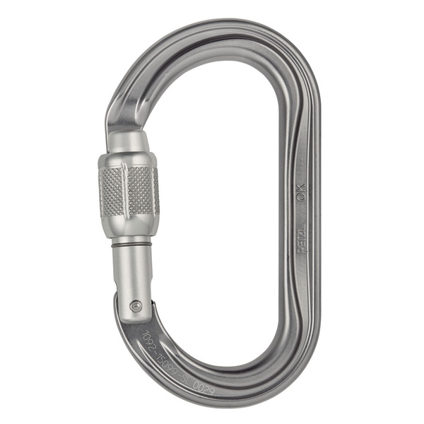 Karabinek OK Petzl Srebrny (M33A SL)